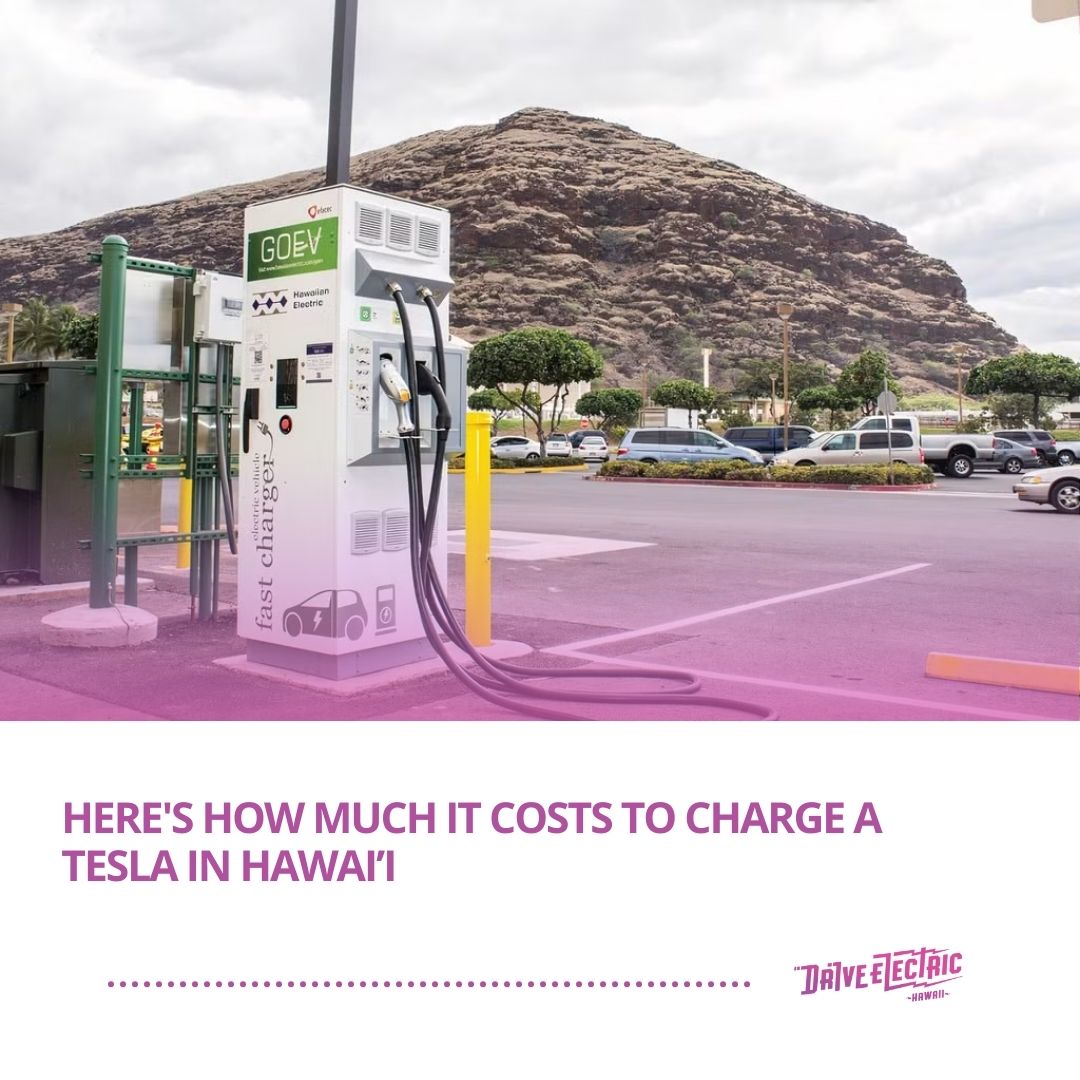 Wondering how much it costs to charge a Tesla in Hawai'i? With the highest electricity costs in the U.S., charging might seem $, but Hawai'i’s growing solar infrastructure &amp; environmental policies are shifting the balance toward more affordable solutions. bit.ly/3AdSZqI
