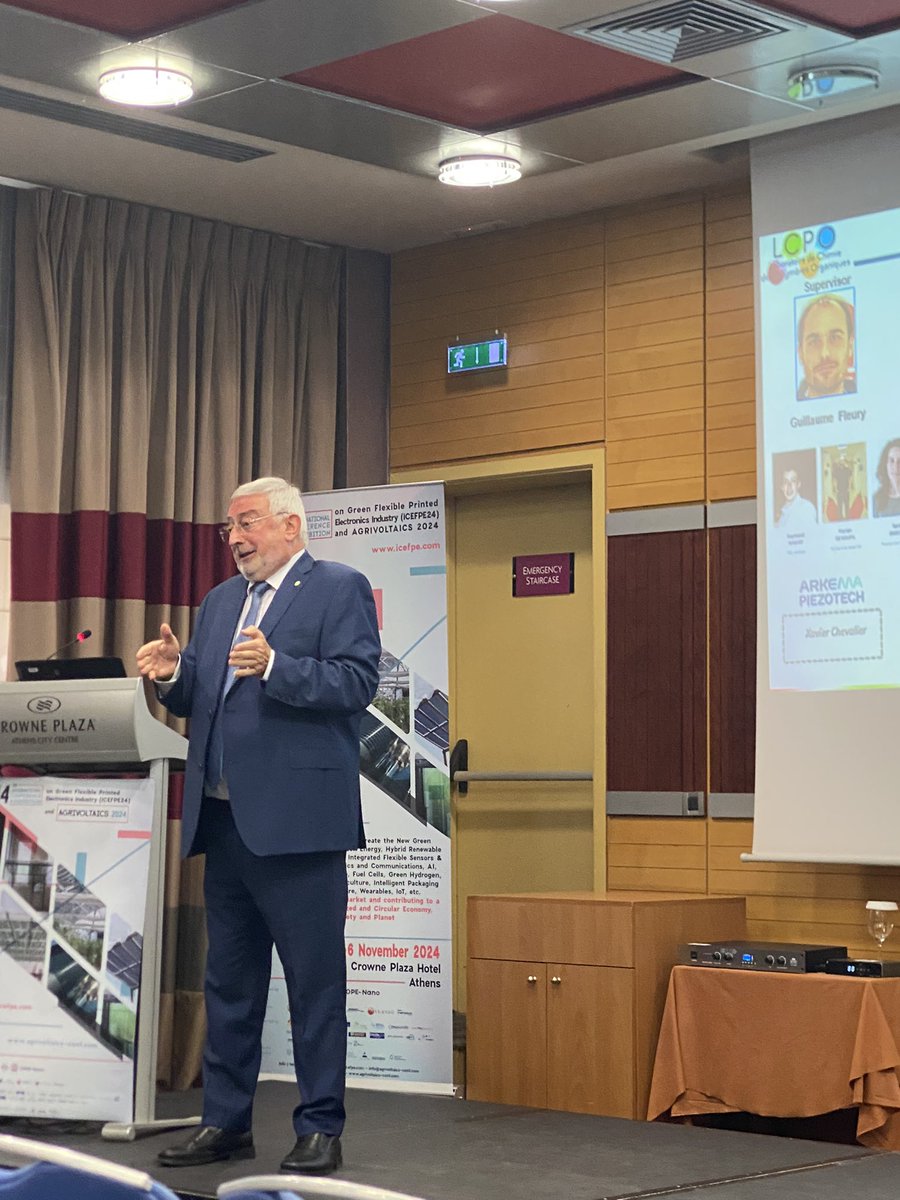 LTFN-Nanolab (@ltfn_nanolab) on Twitter photo Day 2 of the “14th Inter. Conf. & Exh. on Green Flexible Printed Electronics Industry and #AGRIVOLTAICS 2024” icefpe.com keynote talk by <a href="/HadziioannouG/">Hadziioannou Georges</a> <a href="/NANOTEXNOLOGY_/">NANOTEXNOLOGY</a> #COPENano #Teaming <a href="/GSRT_GR/">ΓΓΕΚ</a> <a href="/REA_research/">European Research Executive Agency</a> Day 2 of the “14th Inter. Conf. & Exh. on Green Flexible Printed Electronics Industry and #AGRIVOLTAICS 2024” icefpe.com keynote talk by <a href="/HadziioannouG/">Hadziioannou Georges</a> <a href="/NANOTEXNOLOGY_/">NANOTEXNOLOGY</a> #COPENano #Teaming <a href="/GSRT_GR/">ΓΓΕΚ</a> <a href="/REA_research/">European Research Executive Agency</a>