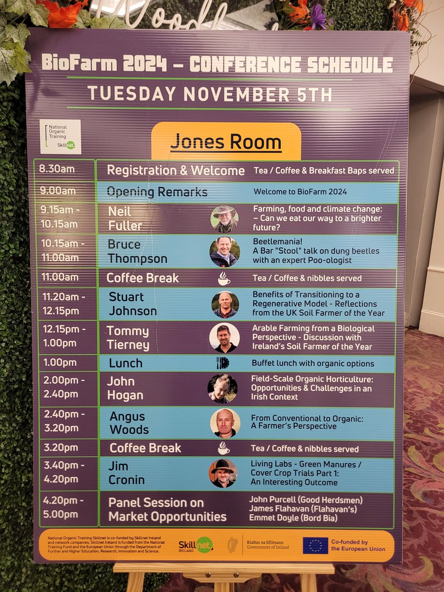 All set up and ready for the off at Biofarm 2024, Adare, Co. Limerick with <a href="/NatOrgSkill/">National Organic Training Skillnet</a>
#biofarm #soilhealth