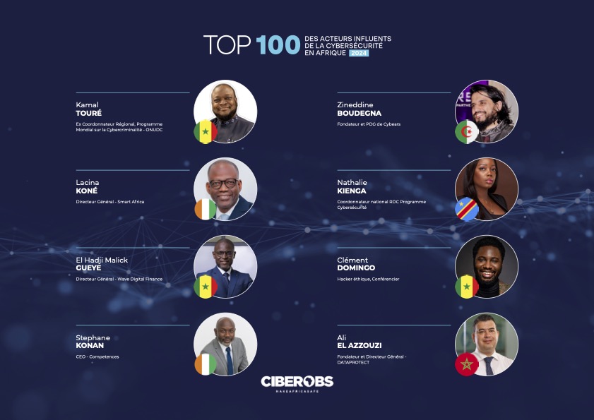 🔊🏆SaxX x TOP 100 des acteurs influents de la cybersécurité en Afrique

Cette semaine, l'association <a href="/Ciberobs/">Ciberobs - Make Africa Safe</a> - Make Africa Safe - a établi un nouveau classement des 100 personnalités les plus influentes dans le domaine de la cybersécurité en Afrique.

Et pour la 3ème année
