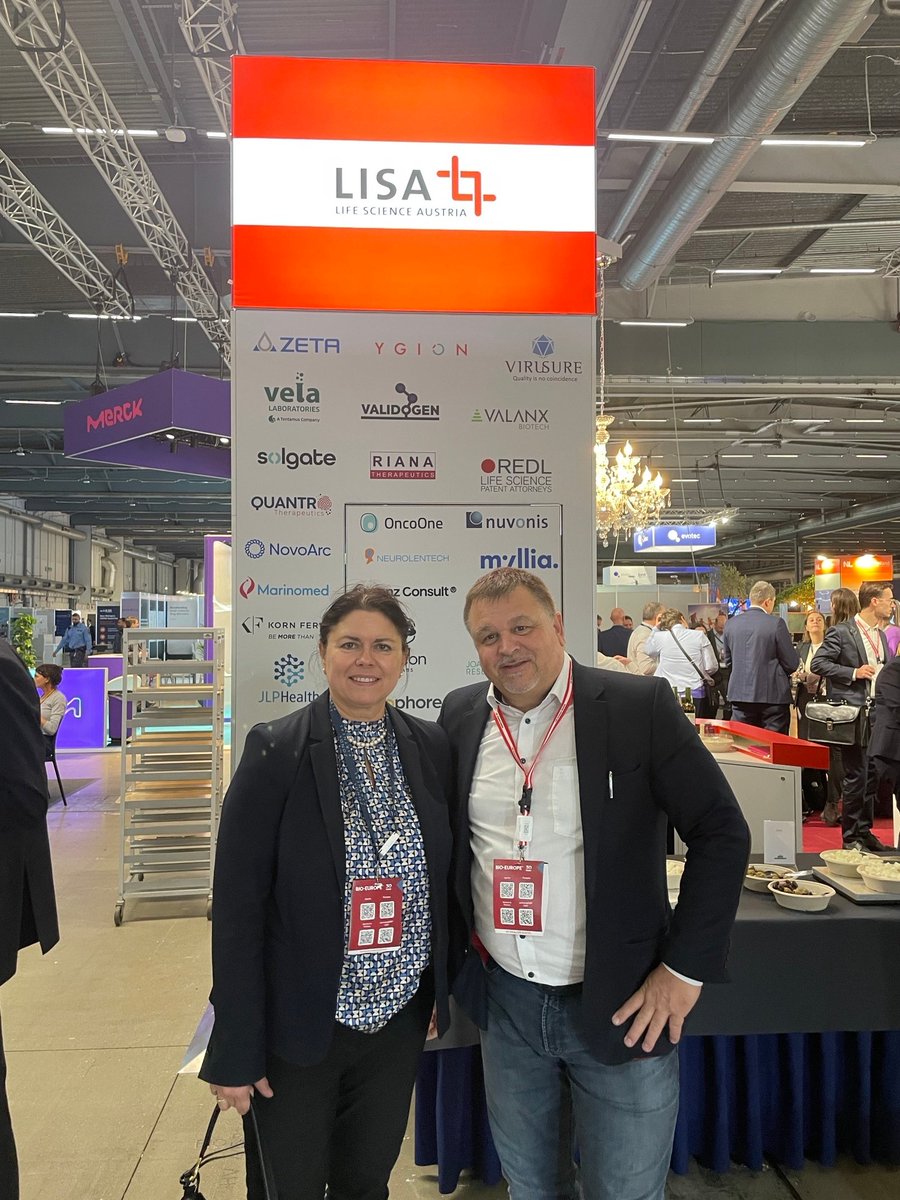 #BIOEurope Day 2 is on! Kristina Johnsen and Erich Durchschlag are looking forward to meeting you!

<a href="/EBDgroup/">EBD Group</a> #oceanofideas #BIOEuropeStockholm #marinosolv #tacrosolv #budesolv #solv4u
