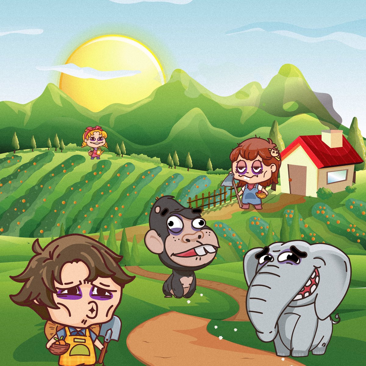 Watch your farm prosper with each TAP! 🌾