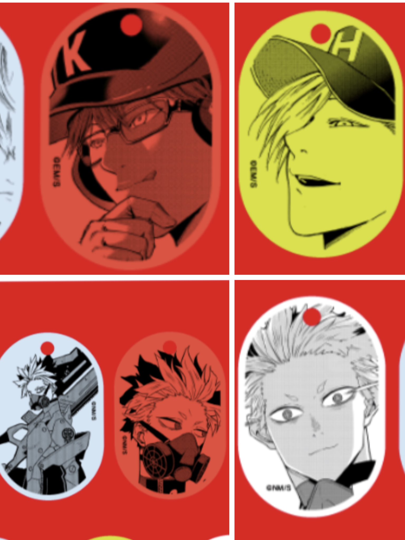 ジャンプラ365 怪獣8号 鳴海弦 鳴海 アクリルキーホルダー