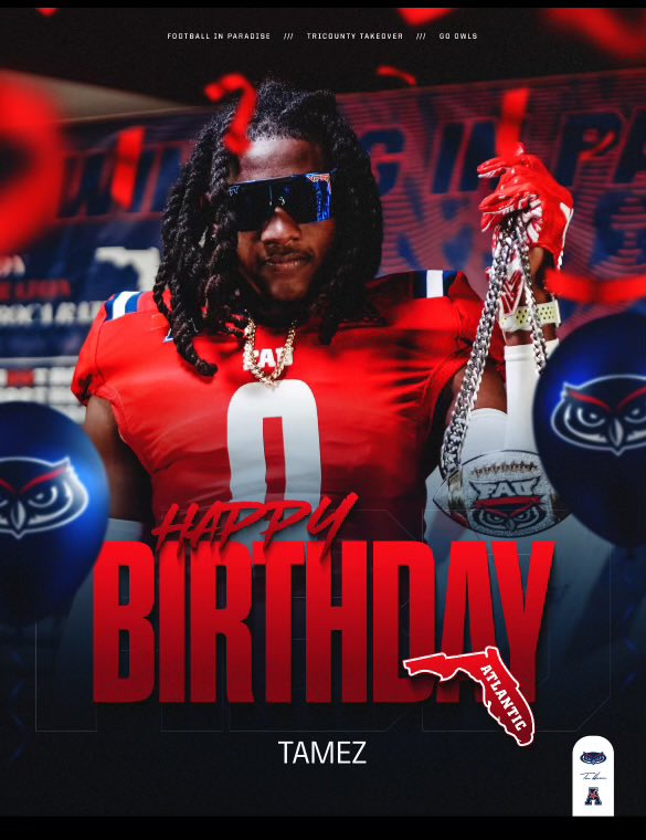 Blessed to see another year ❤️ <a href="/FAUFootball/">Florida Atlantic Football</a>