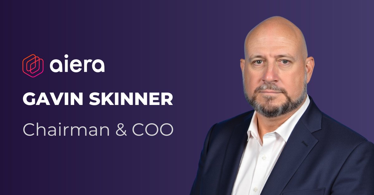 ANNOUNCEMENT: Aiera is thrilled to welcome Gavin Skinner as Chairman and Chief Operating Officer. The former COO of Citi Global Research will lead Aiera’s ongoing AI-driven innovations across financial services.

Read the PR: aiera.com/resources/aier…

#chairman #coo #fintech