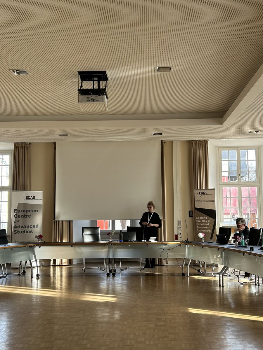 European Centre for Advanced Studies (@ecas_academia) on Twitter photo #FellowConference2024
Karolina Michniewicz-Köhler, Academic Coordinator at ECAS, concludes the second and final day of the Fellow Conference 2024.
#TandemFellowshipProgramme
#LeadinginExcellentResearch #FellowConference2024
Karolina Michniewicz-Köhler, Academic Coordinator at ECAS, concludes the second and final day of the Fellow Conference 2024.
#TandemFellowshipProgramme
#LeadinginExcellentResearch