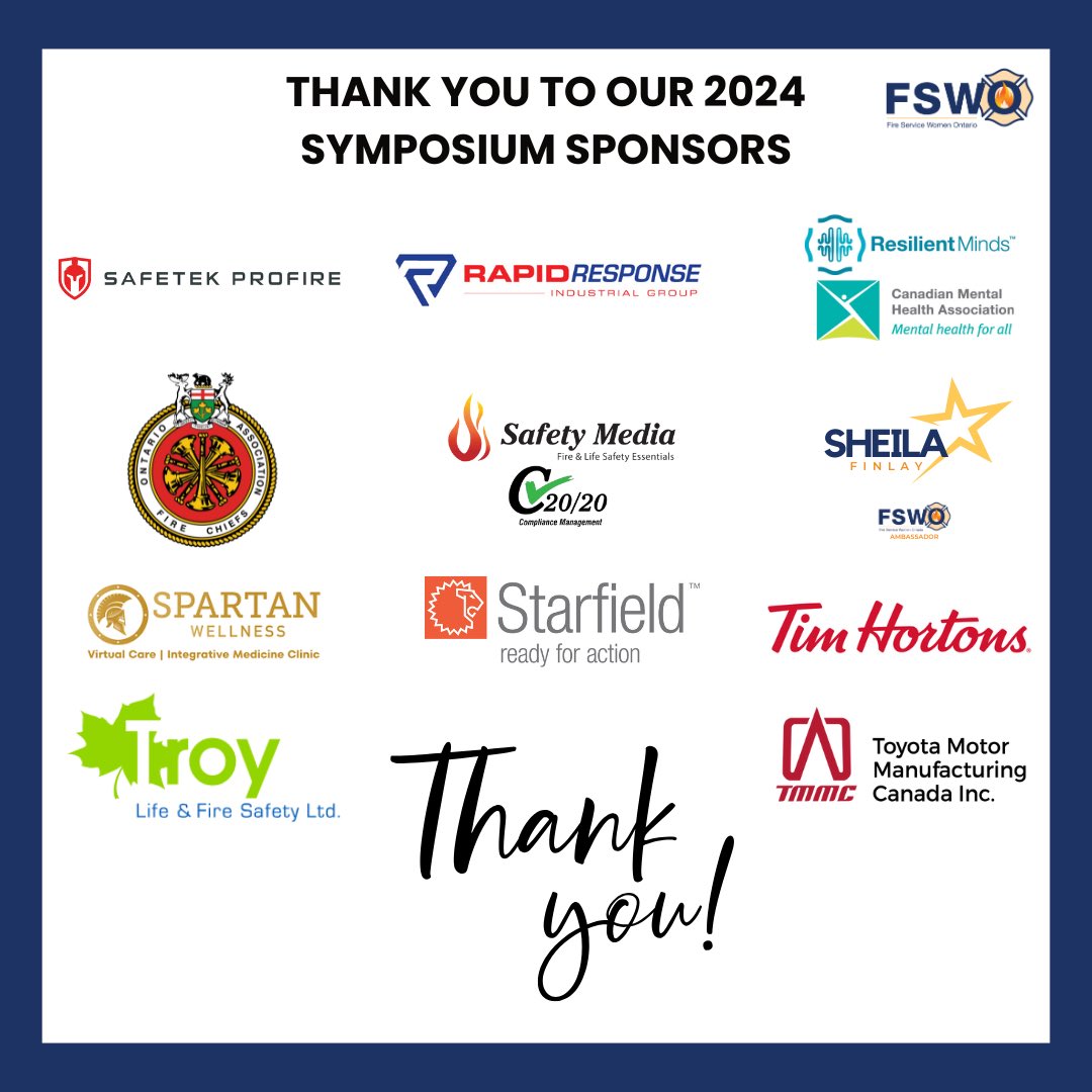Fire Service Women (@fswontario) on Twitter photo This week we are welcoming over 200 people to our Annual Training Symposium in <a href="/cityofhamilton/">City of Hamilton</a> hosted by the <a href="/HamiltonFireDep/">Hamilton Fire Department</a>. This SOLD OUT event would not be possible without the support of many sponsors, who we would like to sincerely thank for their generous donations.🔥🚒 This week we are welcoming over 200 people to our Annual Training Symposium in <a href="/cityofhamilton/">City of Hamilton</a> hosted by the <a href="/HamiltonFireDep/">Hamilton Fire Department</a>. This SOLD OUT event would not be possible without the support of many sponsors, who we would like to sincerely thank for their generous donations.🔥🚒