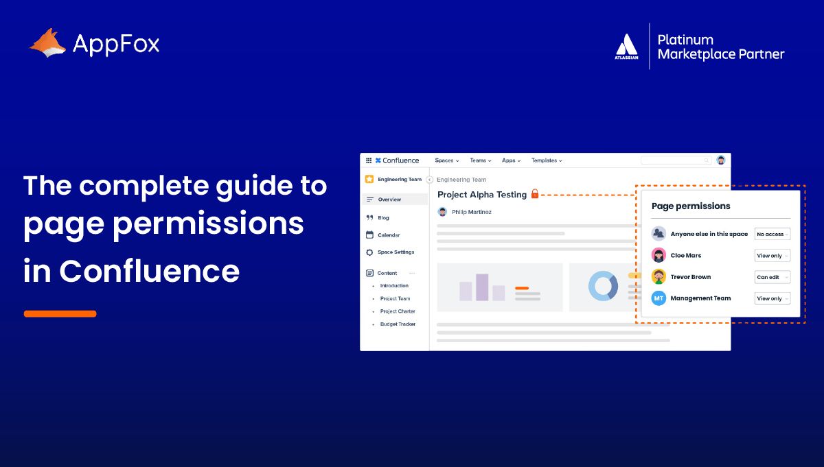 AppFoxUK's tweet image. Is your Confluence content too exposed? Well, lock it down with our ultimate guide to permissions 👉  tinyurl.com/mt4e4bct

Discover how to:

🔒 Restrict access to sensitive pages

🔧 Adjust permissions as your team grows

🤝 Collaborate securely

#Confluence #ConfluenceCloud