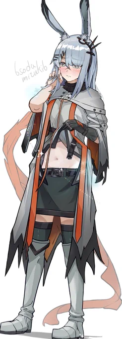 #明日方舟 #Arknights   フロストノヴァのお腹… 