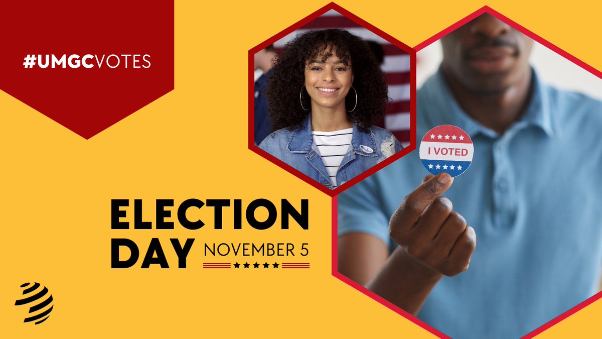 UMGCAdvisor's tweet image. Time to make your voice heard! 🗳️ 🇺🇸 Get up, get out, and vote! #UMGCvotes