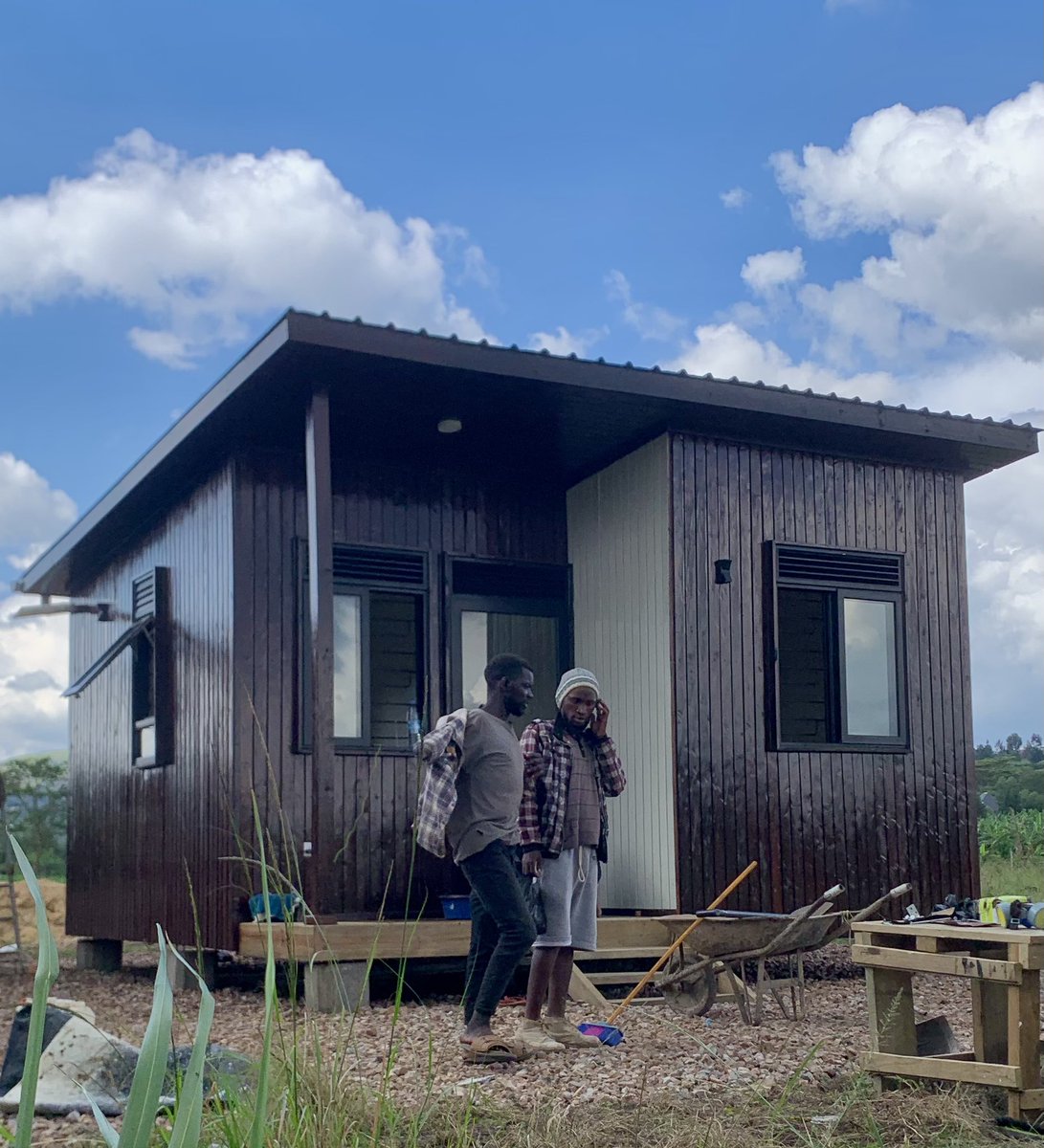 easyhousing2's tweet photo. Another Studio Home completed in Mbarara. Let’s us know your thoughts. 

#easyhousing #ahomeforeveryone #easyhome #sustainability #sustainable https://t.co/tB7M9x4pbX