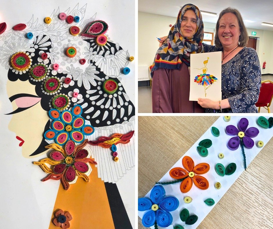 Arts In The Yard (@artsintheyard) on Twitter photo It's incredible watching our Women of #Yardley Unite workshops & #wellbeing activities expand to new locations, connecting us with new #women. Artist Kelly Towle led a #quilling craft where ladies made bookmarks & #art pieces. Want to join us? Email: hello@artsintheyard.org
#WOYU It's incredible watching our Women of #Yardley Unite workshops & #wellbeing activities expand to new locations, connecting us with new #women. Artist Kelly Towle led a #quilling craft where ladies made bookmarks & #art pieces. Want to join us? Email: hello@artsintheyard.org
#WOYU