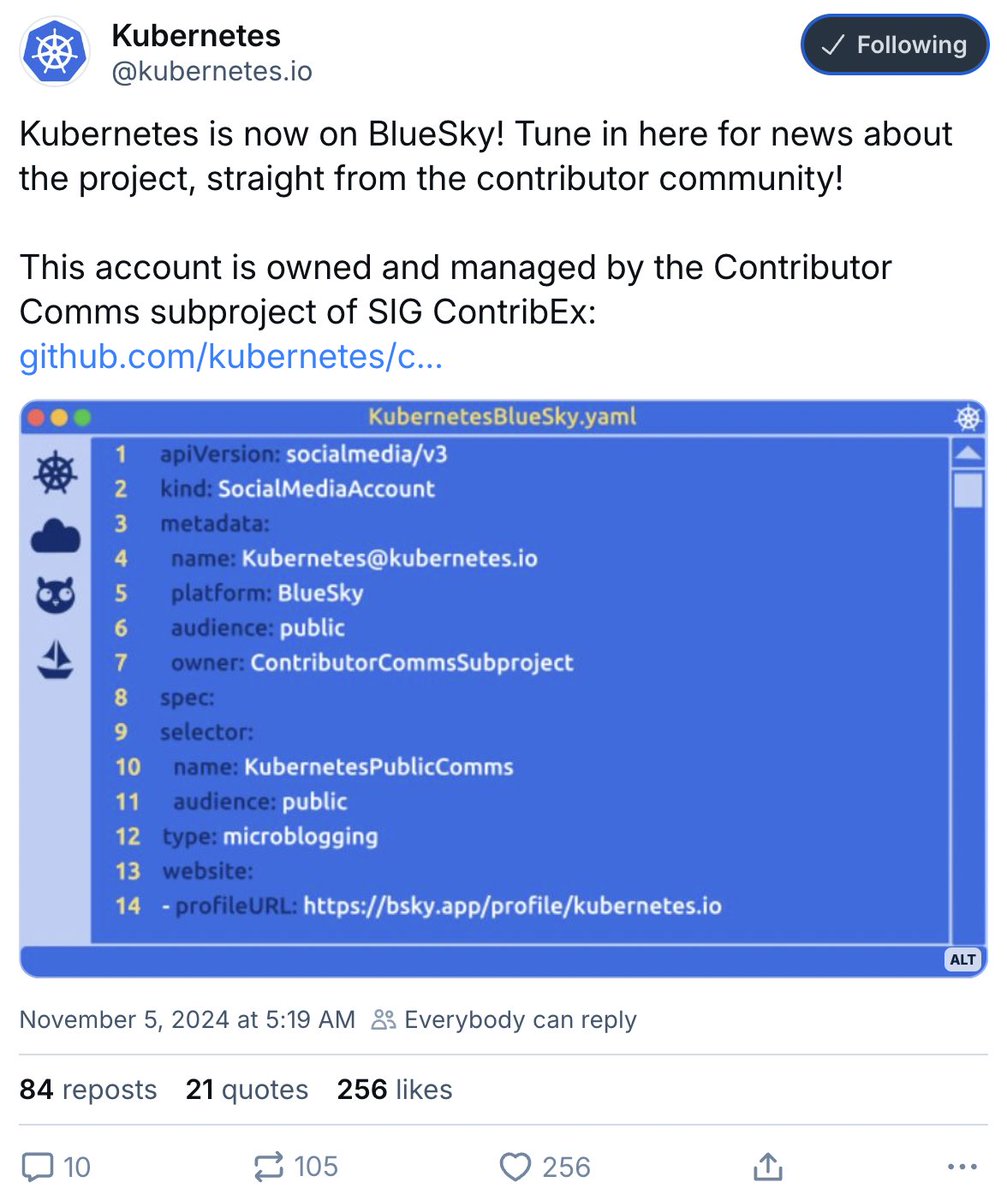 cloudnativeboy's tweet image. #kubectl apply -f BlueSky.yaml 🦋