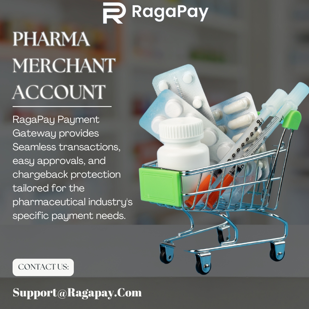 "Need a Pharma merchant account? RAGAPAY provides secure and efficient payment solutions tailored for the pharmaceutical industry. Start processing payments smoothly today!"

#PharmaMerchantAccount #HighRiskPayments #RAGAPAY #Pharmaceuticals #PaymentSolutions #SecureTransactions