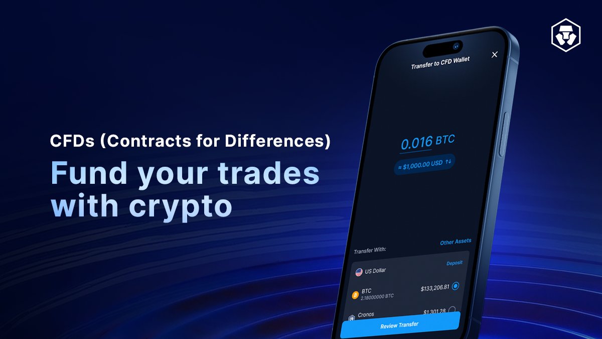 🆕 You can now fund your CFD Wallet with crypto 🪙 Instantly convert any  token in your Crypto Wallet to USD before transferring in ⚡ Capture market  opportunities without having to wait