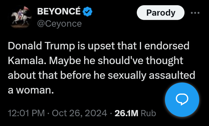 FaithRubPol's tweet image. Beyonce slams Trump 🔥