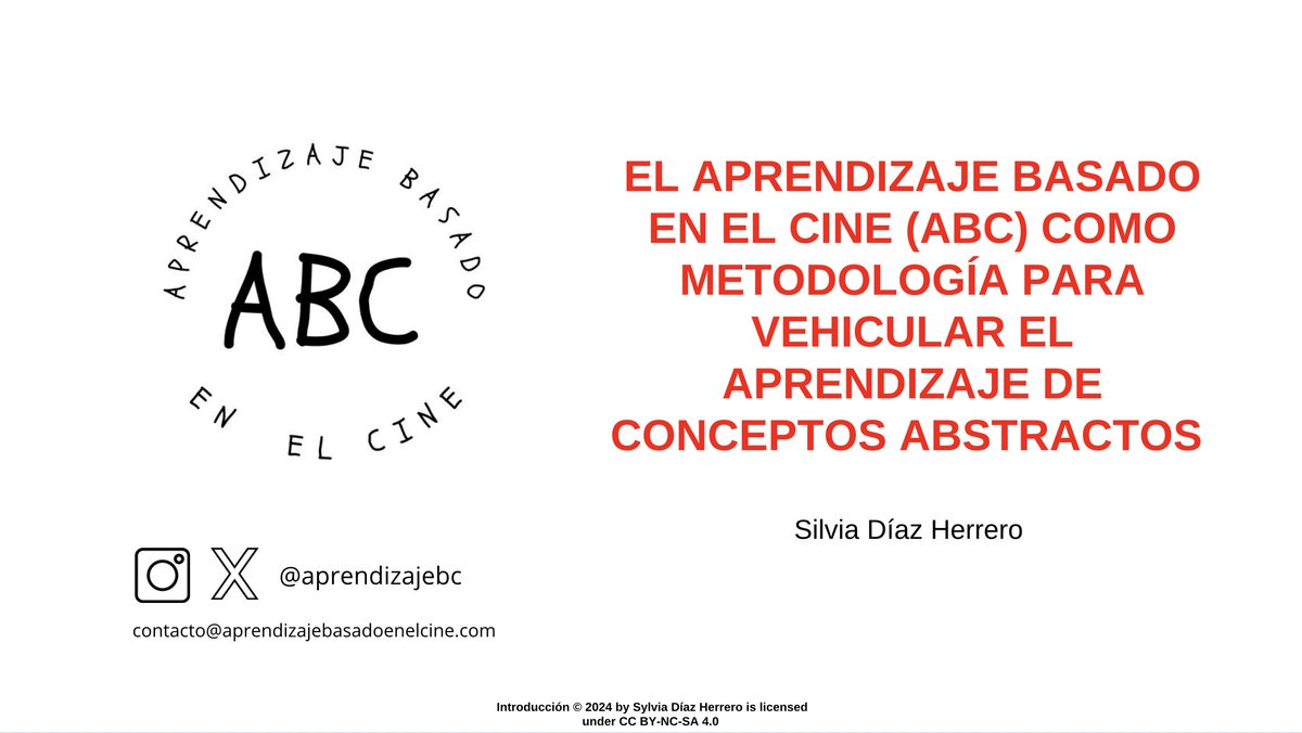 Aprendizajebasadoenelcine tweet media