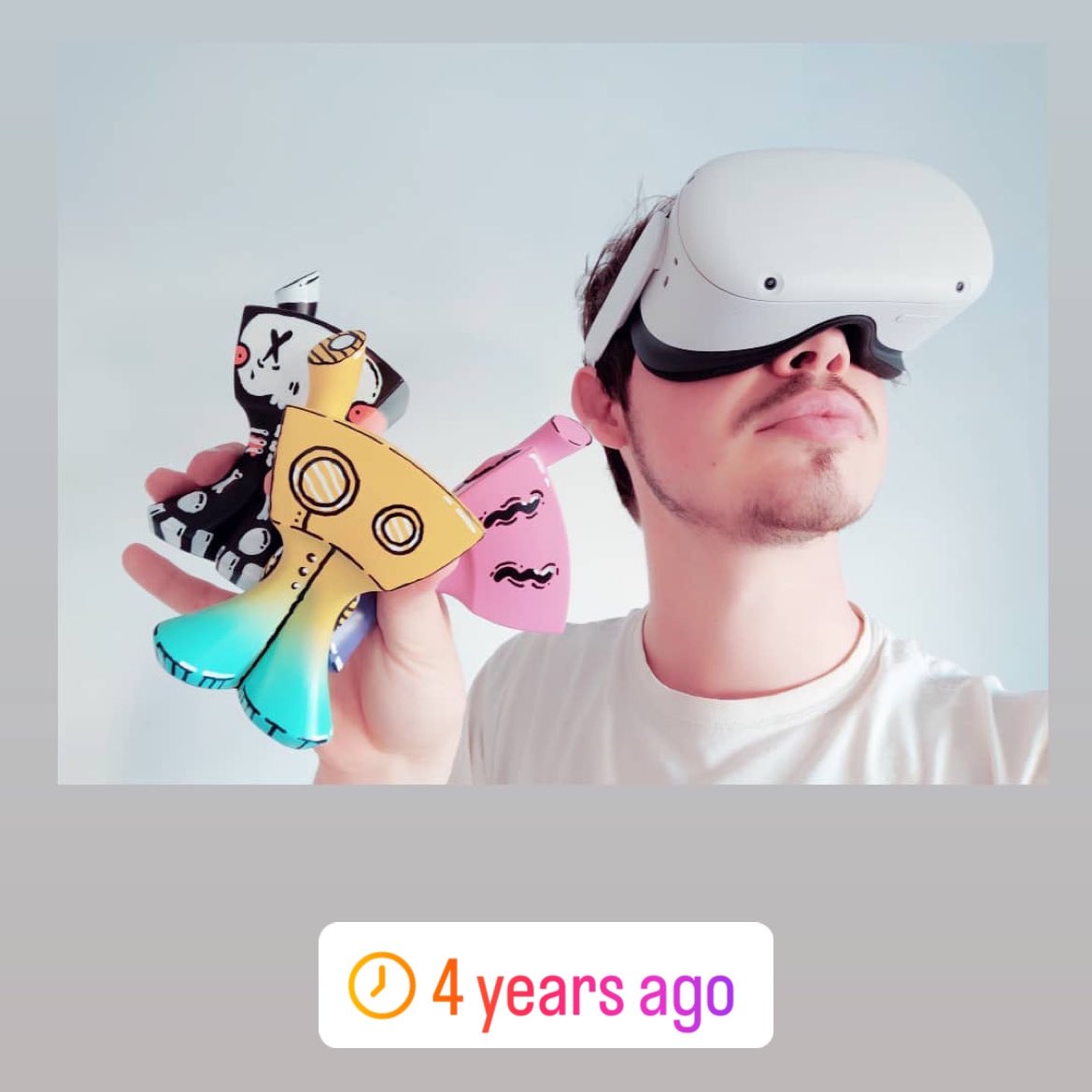 Just got a notification. 4 years ago today I started my journey as a toy artist. 🔥

Nov 2020, just before NFTs became a thing. I definitely got lucky on the timing. Feeling grateful today.