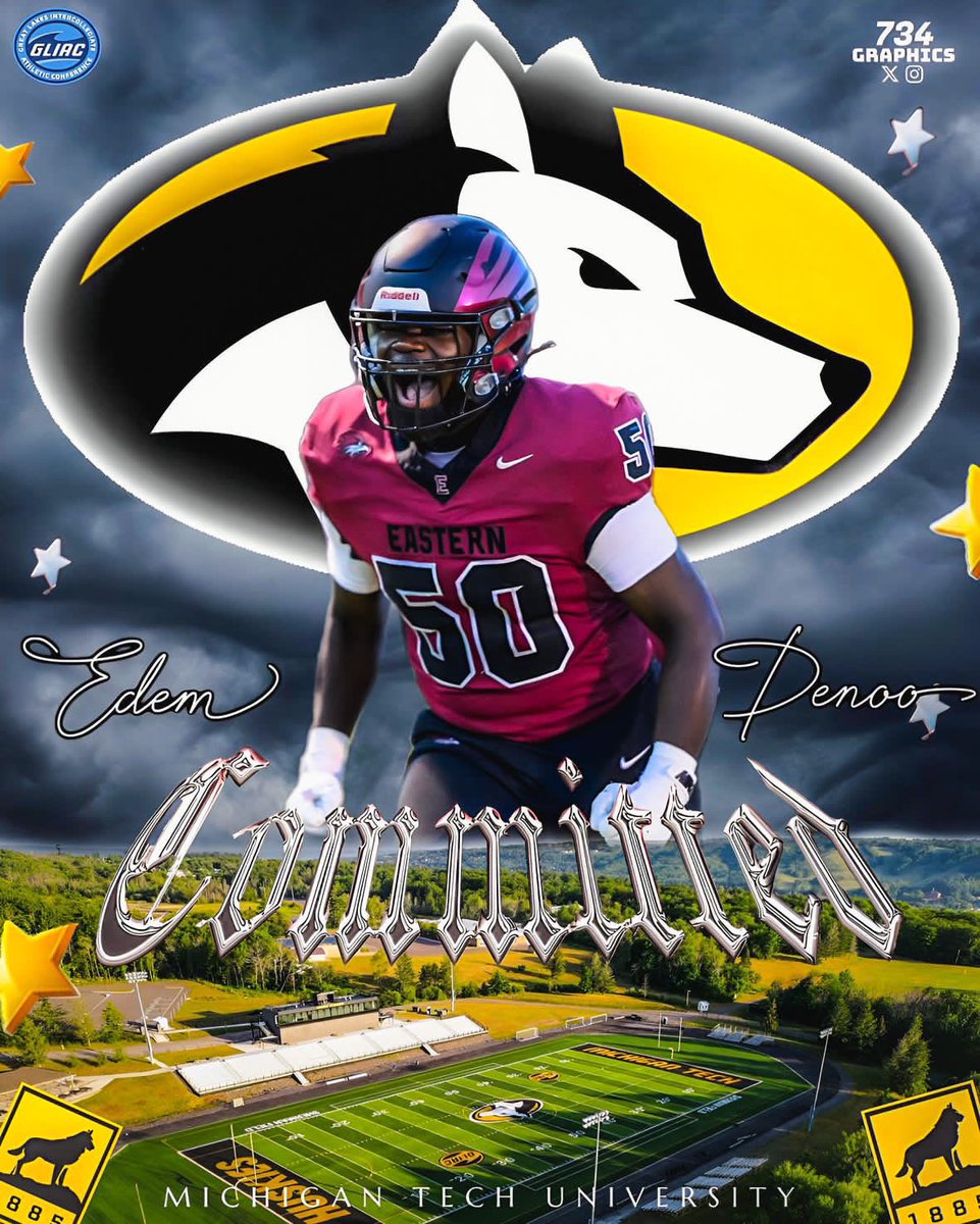 Edem Denoo (@denooedem) on Twitter photo #AGTG Committedโผ๏ธ๐๐ค
#GoHuskies <a href="/MTUFB/">Michigan Tech Football</a> <a href="/CoachDonnelly21/">Michael Donnelly</a> <a href="/CoachThomas90/">Bryan Thomas</a> <a href="/DanMettlach/">Dan Mettlach</a> <a href="/CoachRustman/">Jack Rustman</a> #AGTG Committedโผ๏ธ๐๐ค
#GoHuskies <a href="/MTUFB/">Michigan Tech Football</a> <a href="/CoachDonnelly21/">Michael Donnelly</a> <a href="/CoachThomas90/">Bryan Thomas</a> <a href="/DanMettlach/">Dan Mettlach</a> <a href="/CoachRustman/">Jack Rustman</a>