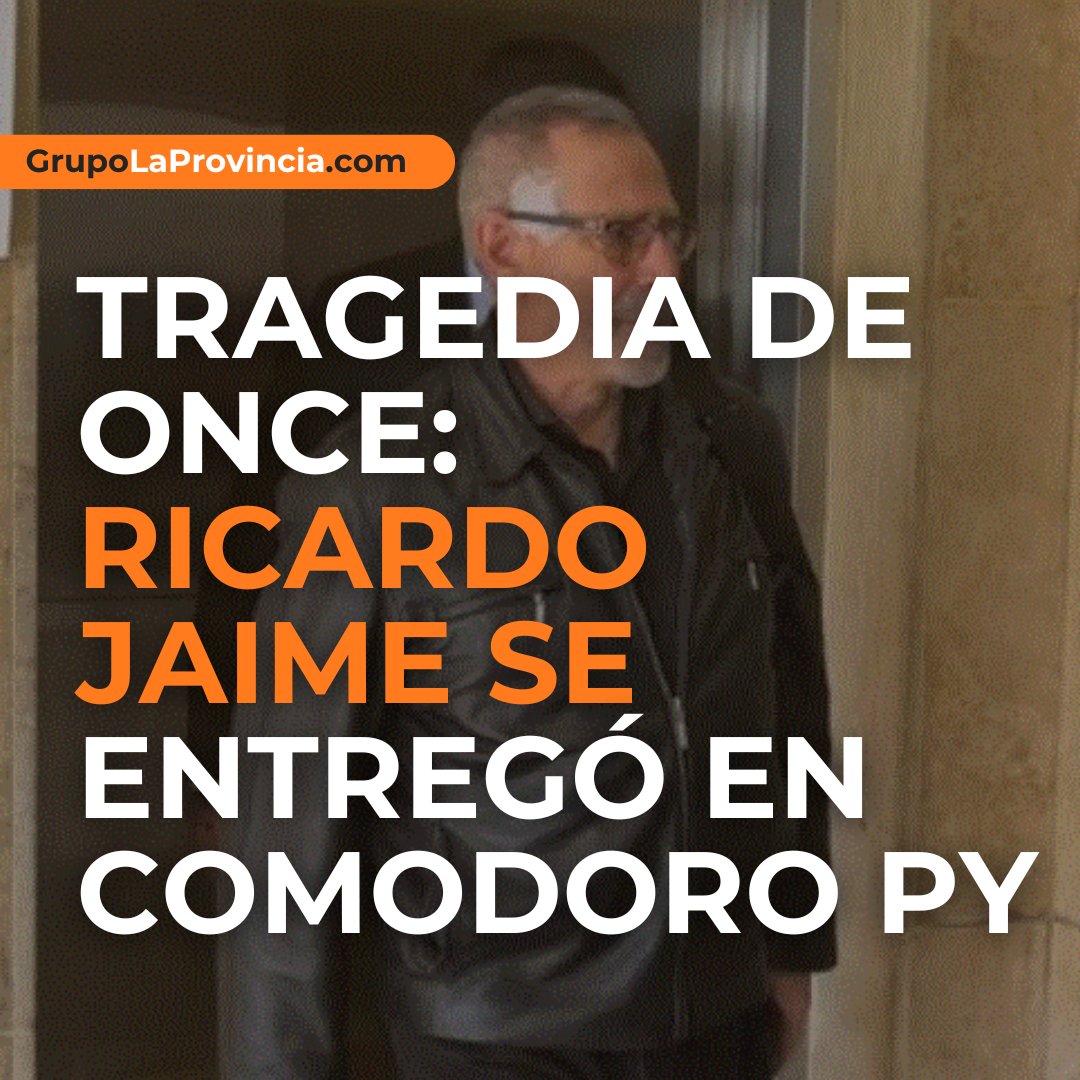 LaProvinciaBsAs's tweet image. ⭕️Tragedia de Once: Ricardo Jaime se entregó en Comodoro Py

grupolaprovincia.com/contenido/5778…

El ex funcionario kirchnerista se entregó en Comodoro Py, tras la confirmación de la Corte Suprema que dejó firme su condena.

am #RicardoJaime #TragediaDeOnce #ComodoroPy #CorteSuprema