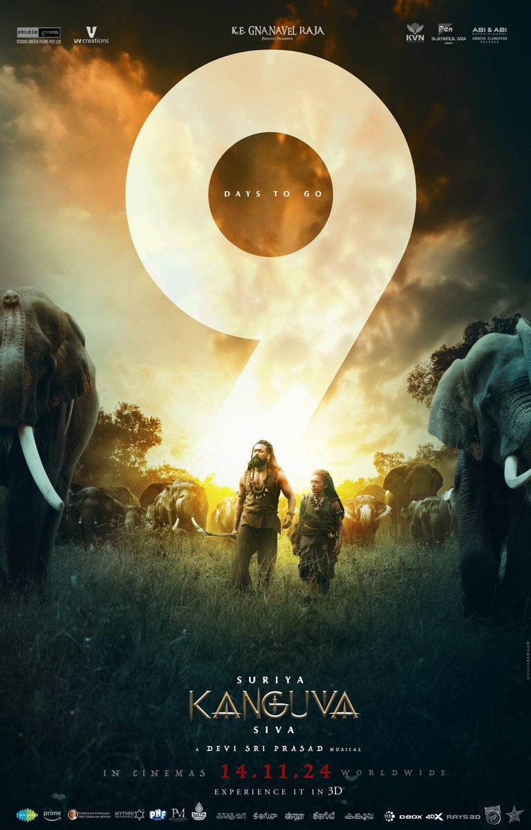 9 days…! #KanguvaFromNov14