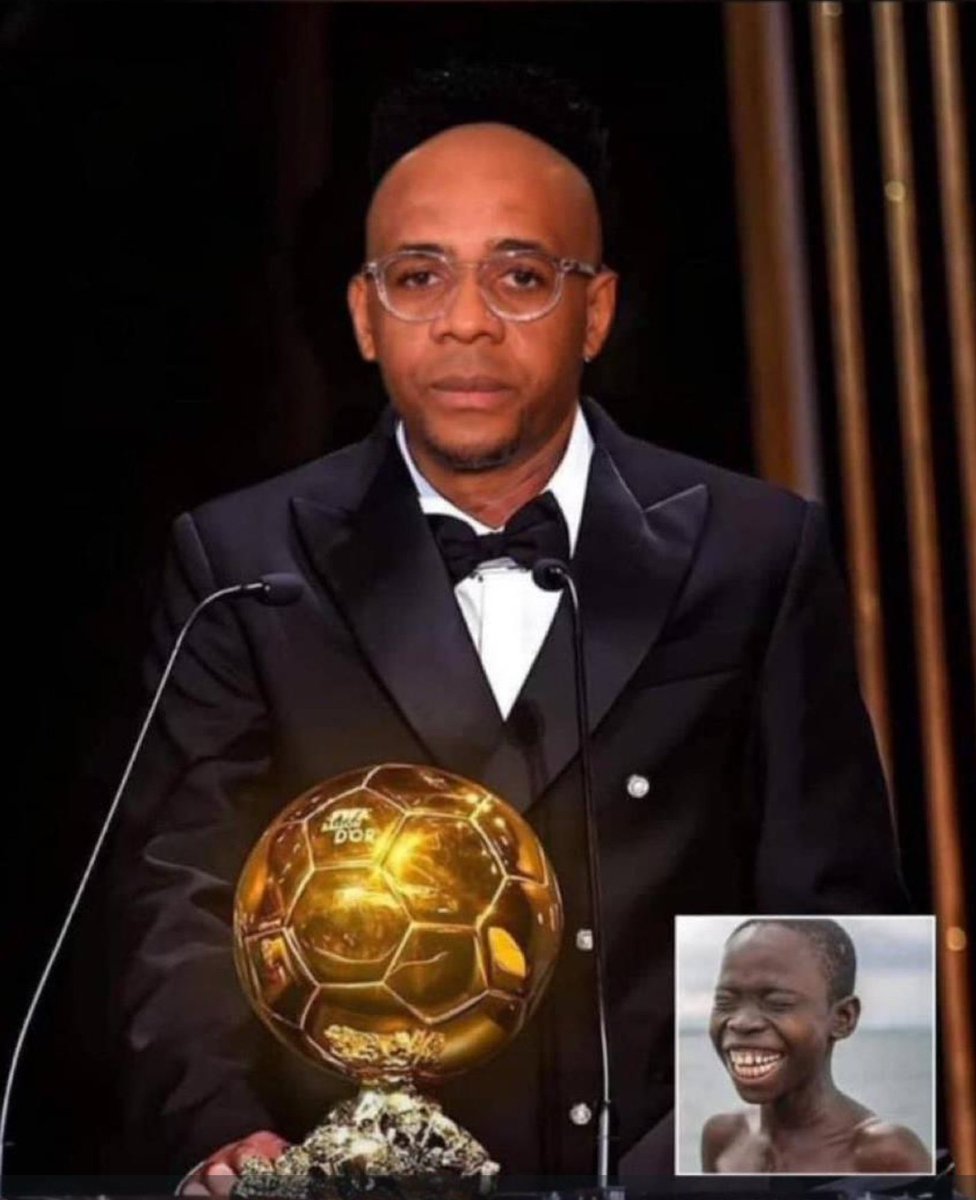 Ballondor: You deserved it
Him:They caught me most times