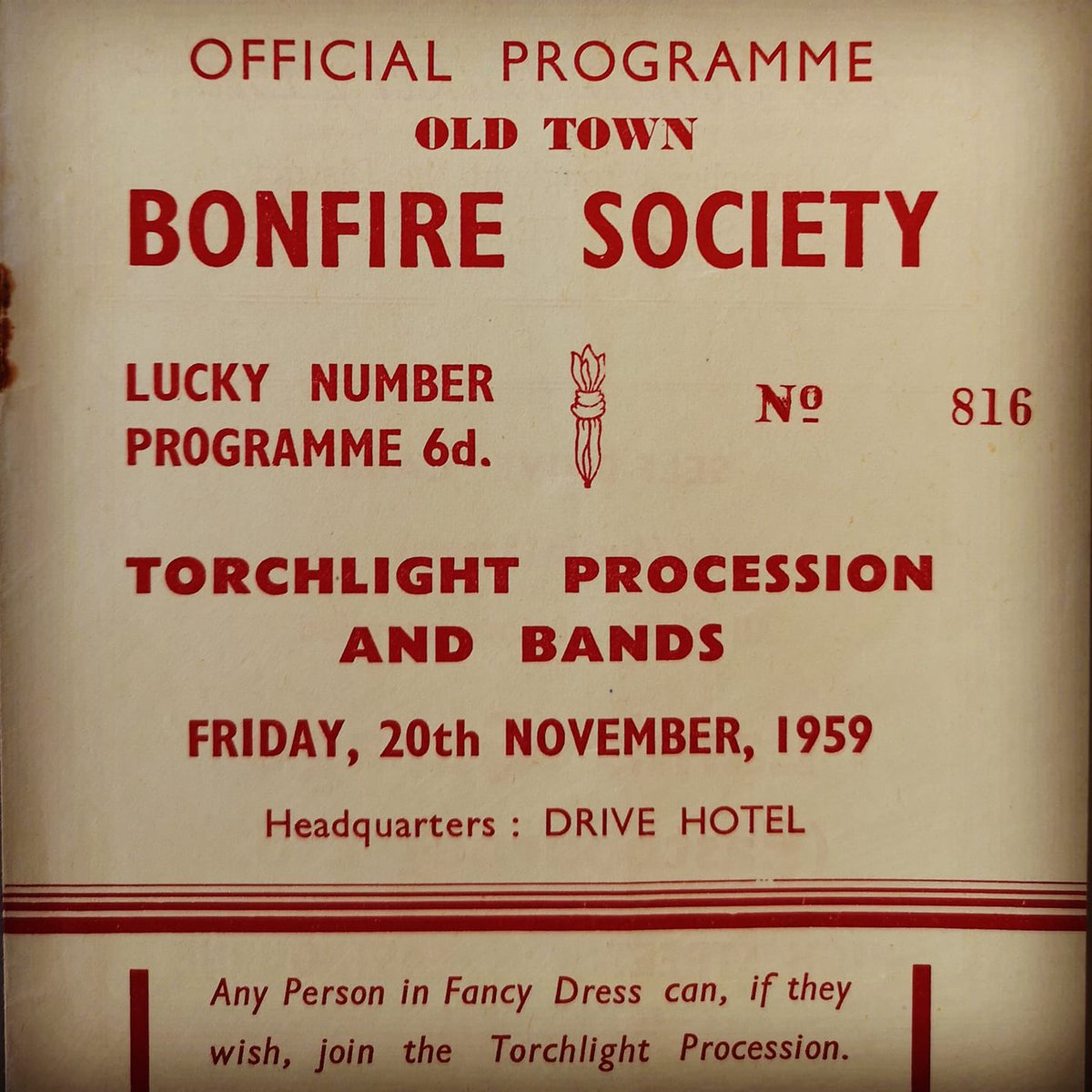 Remember, remember the fifth of November
Gunpowder, treason and plot... (and fancy dress, apparently!)

If you're participating in any revelry tonight, be safe!