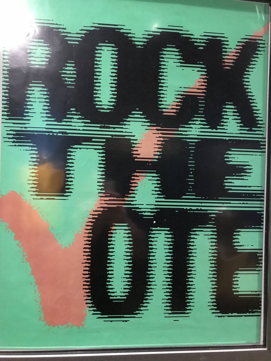 For those old enough 
to know what this is.
Prove you rocked it … 
post your I VOTED sticker.