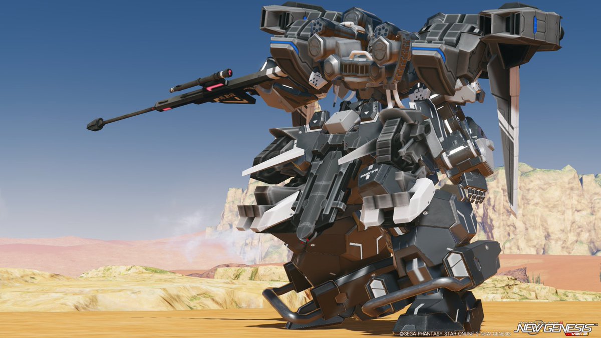 #PSO2NGS　#キャストはいいぞ
 いい感じに別ゲー感でたんじゃないでしょうか！！
フォートレス過ぎるっぴ！！