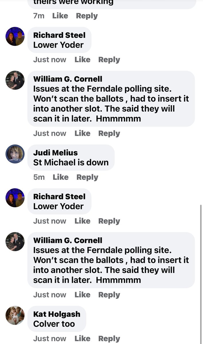 Rightanglenews's tweet image. BREAKING - Polling stations across Pennsylvania are experiencing MASSIVE issues with voting machines. 

Numerous reports indicate that the machines are failing to scan ballots, with poll workers stating that the ballots will be “scanned in later.