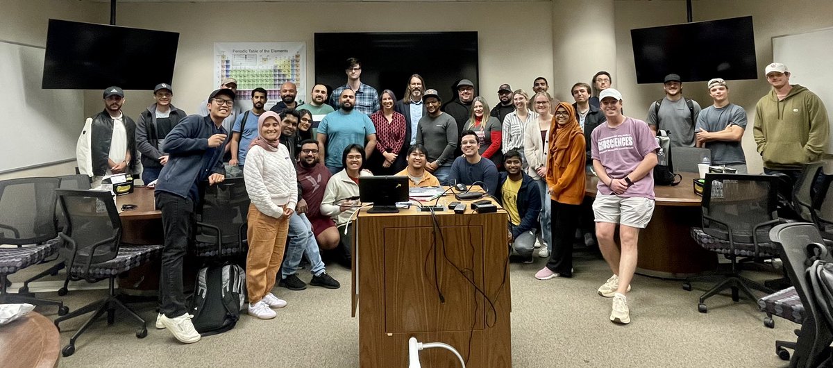 Michael Pyrcz๐ป (@geostatsguy) on Twitter photo Yesterday was an incredible day with <a href="/ougeosciences/">OU Geosciences</a> and <a href="/UofOklahoma/">University of Oklahoma</a>! I had the privilege of meeting with students and faculty and delivering two lectures that demonstrated how #MachineLearning can enhance #Geoscienceโand how geoscience, in turn, can inform machine learning Yesterday was an incredible day with <a href="/ougeosciences/">OU Geosciences</a> and <a href="/UofOklahoma/">University of Oklahoma</a>! I had the privilege of meeting with students and faculty and delivering two lectures that demonstrated how #MachineLearning can enhance #Geoscienceโand how geoscience, in turn, can inform machine learning
