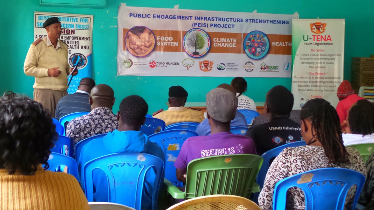 UnganoTena's tweet image. Grateful for the insightful discussions and shared commitment from all stakeholders. Together, we’re driving meaningful change for our communities. Excited for the journey ahead with @aphrc #PEISProject! 🌱✨ #Sustainability #CommunityLeadership #ClimateHealth
@otiezmilly