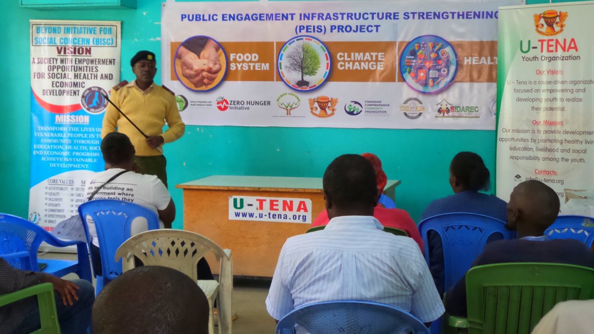 UnganoTena's tweet image. Grateful for the insightful discussions and shared commitment from all stakeholders. Together, we’re driving meaningful change for our communities. Excited for the journey ahead with @aphrc #PEISProject! 🌱✨ #Sustainability #CommunityLeadership #ClimateHealth
@otiezmilly