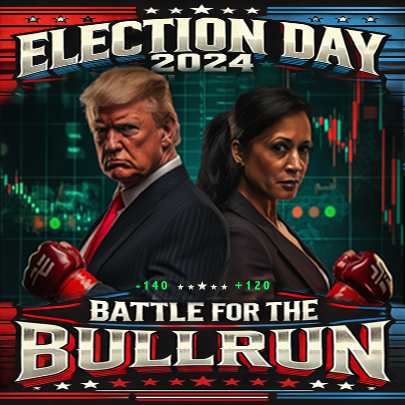 itsjust_al2020's tweet photo. iiiiiiiiits TIME! who you got? #Trump2024 #Harris #Crypto @elonmusk @joerogan @danawhite #DraftKings #bullrun #bitcoin #UFC https://t.co/Xp3GfYaPKB