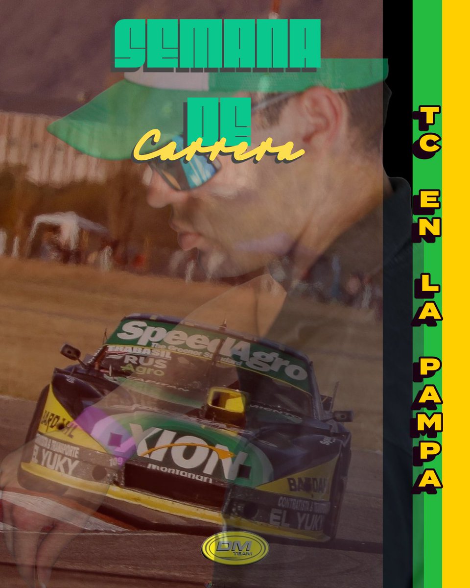 DMTeamOk's tweet image. Semana de carrera!

Vuelve la acción del #TCPista en Toay, La Pampa, anteúltima etapa de la temporada.