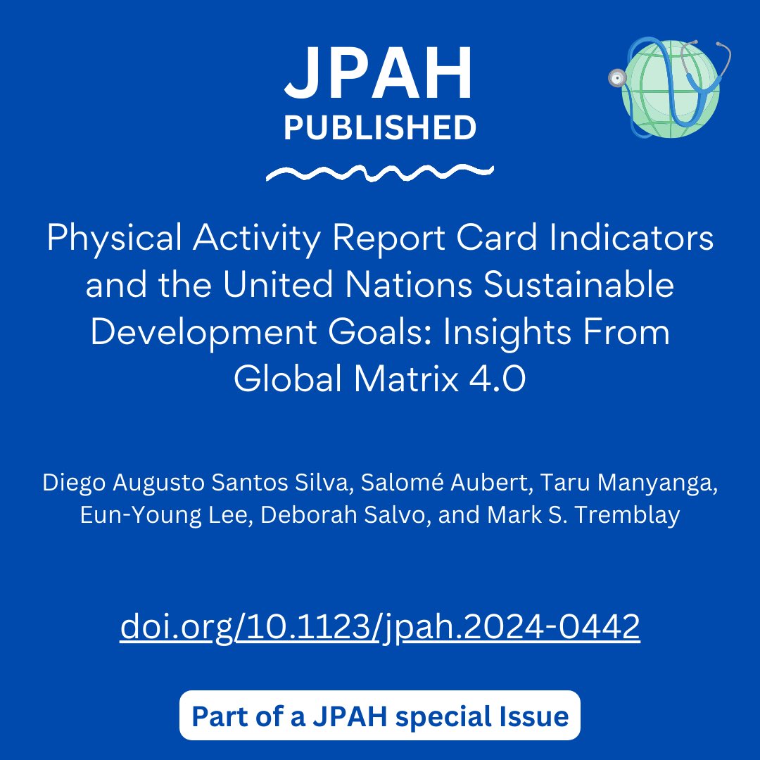 Journal of Physical Activity & Health tweet media