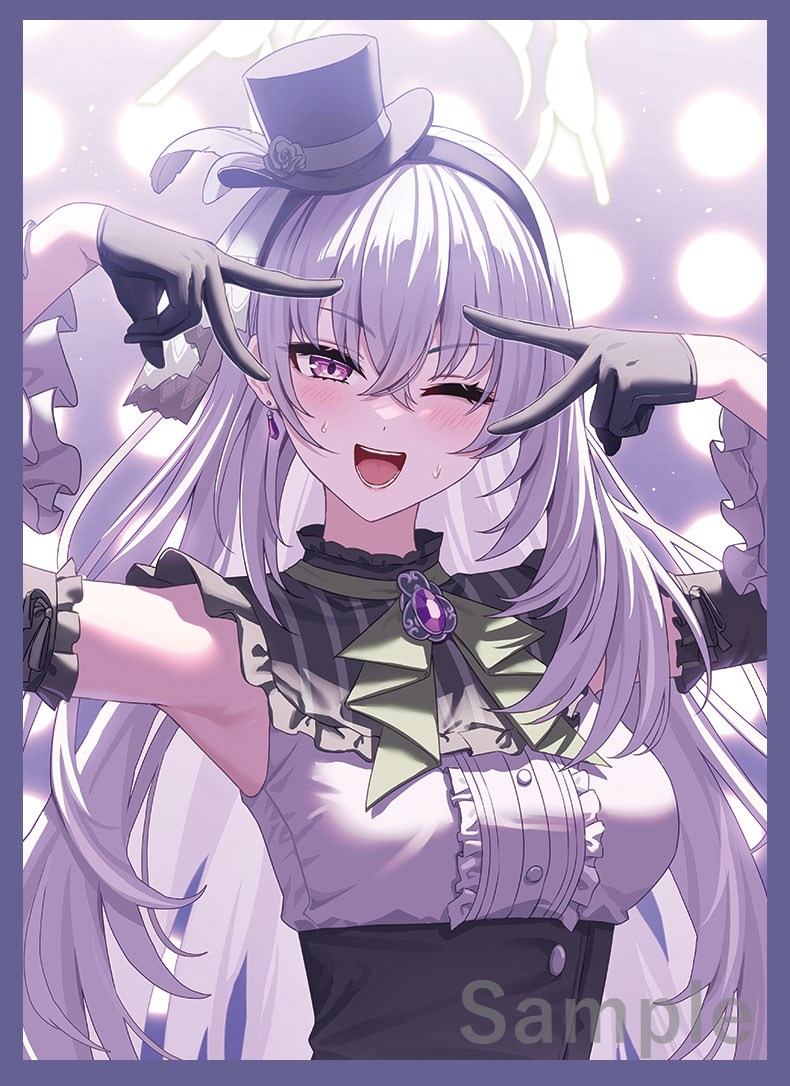 WEB頒布 新作情報
「サクラコ」のスリーブとプレイマットになります。イラストはしもうみ様(@simoumi_217)になります! 