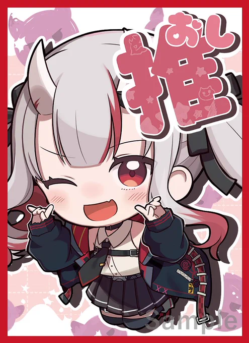 WEB頒布 新作情報「あやめ」のスリーブとプレイマットになります。イラストはTota様()になります! 