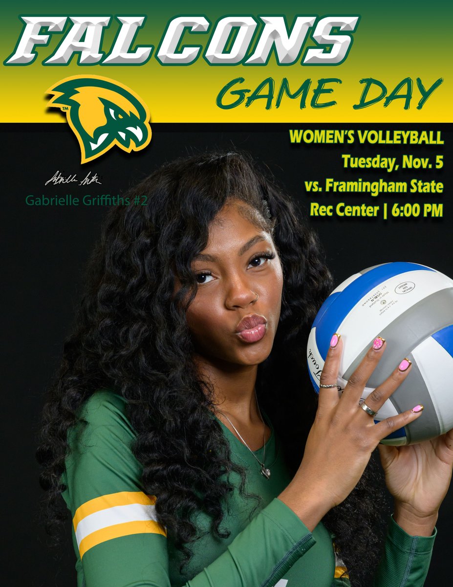 Fitchburg Falcons (@fsu_falcons) on Twitter photo 🏐Game Day🏐WOMEN'S VOLLEYBALL I <a href="/FSUFalconsWVB/">FSUFalconsWVB</a> 
📍Parkinson Gymnasium
🆚 <a href="/FSURams/">FSU Athletics</a> 
⏰6:00PM
📊🖥️FitchburgFalcons.Com
#FearTheFlock #TheFalconWay 🏐Game Day🏐WOMEN'S VOLLEYBALL I <a href="/FSUFalconsWVB/">FSUFalconsWVB</a> 
📍Parkinson Gymnasium
🆚 <a href="/FSURams/">FSU Athletics</a> 
⏰6:00PM
📊🖥️FitchburgFalcons.Com
#FearTheFlock #TheFalconWay