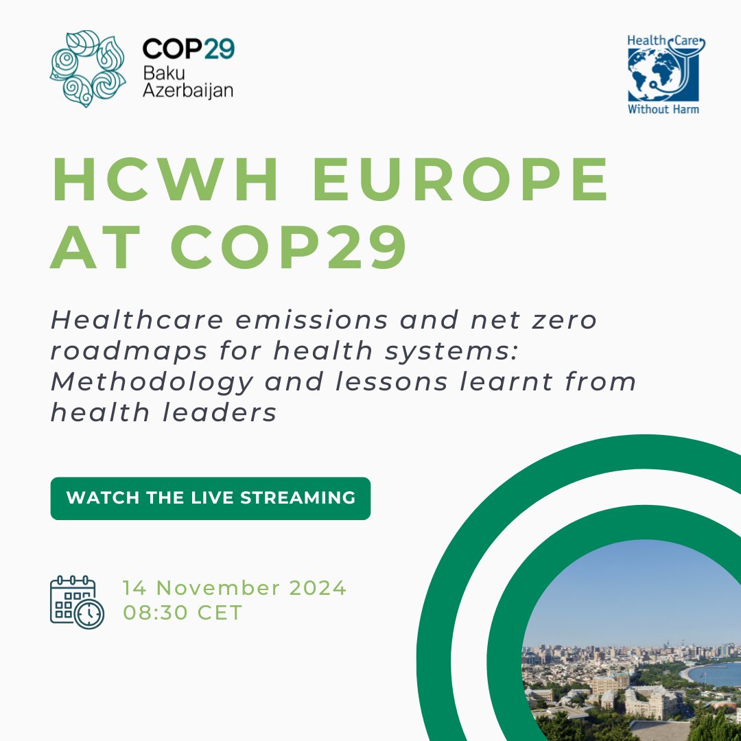 HCWH Europe tweet media