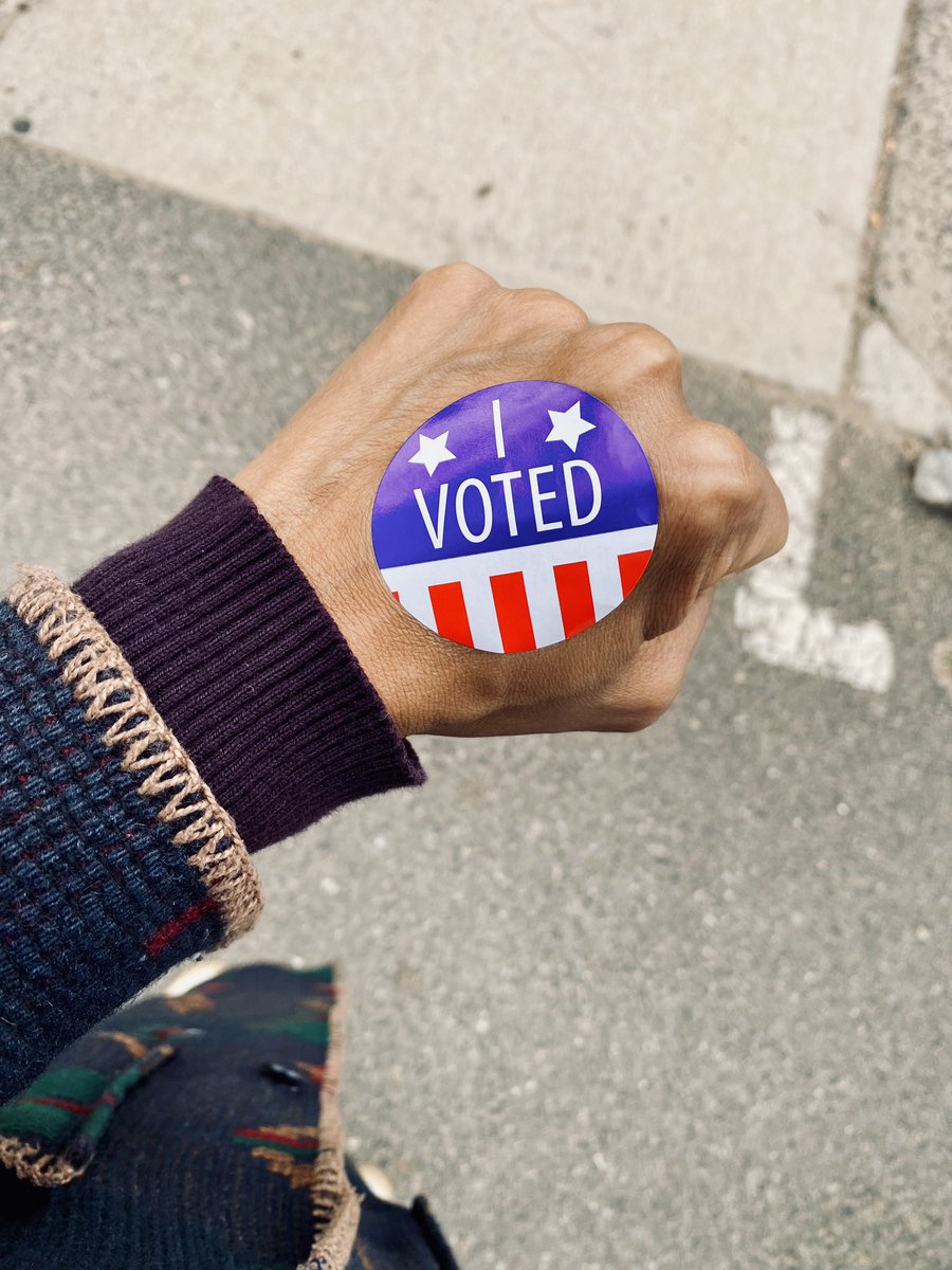 quantumblackne2's tweet photo. Power to the People!!!
i voted!!!
@CornelWest
#DemocraticDownBallot
#ADOS #ADOSNJ
#StandWithADOS
🇺🇸🇺🇸🇺🇸 https://t.co/e1bAlobHNr