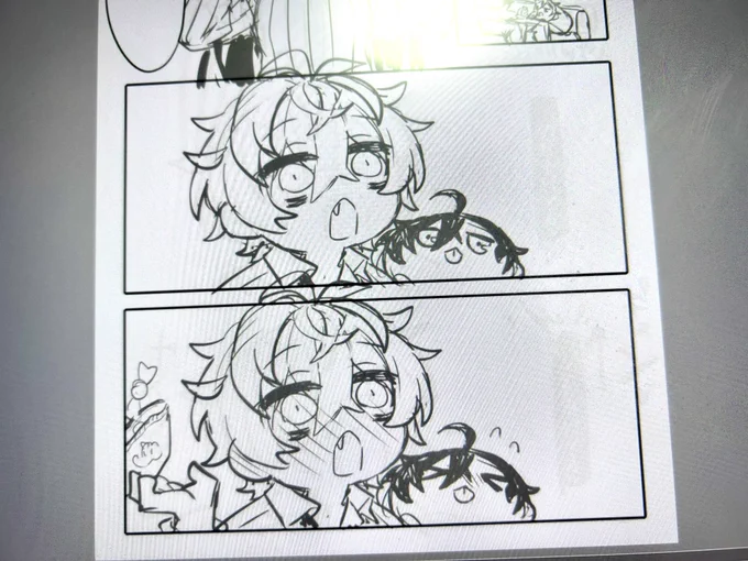 最近物騒なのばかり描いてたのでかわいいの描いてる 
