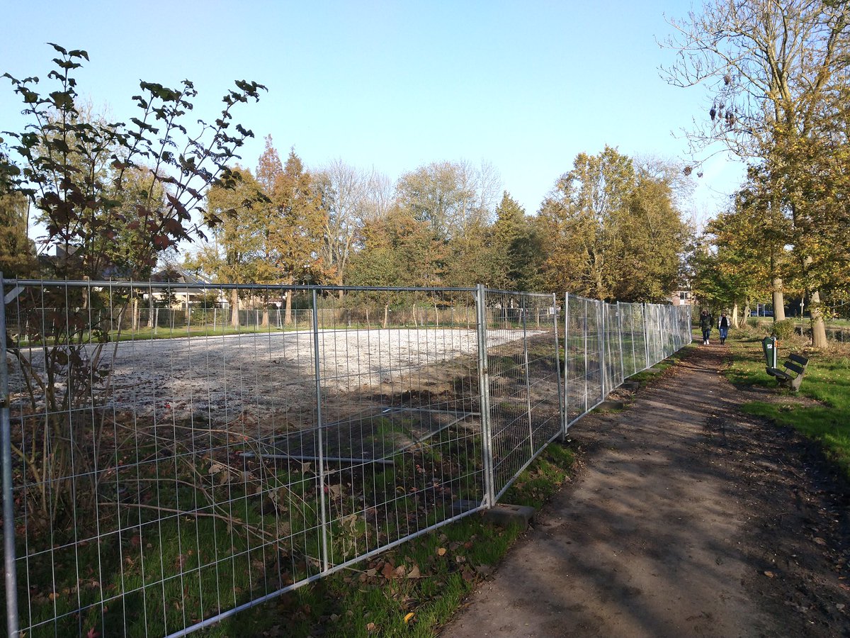 Park Atlantis te Gouda overhoop.