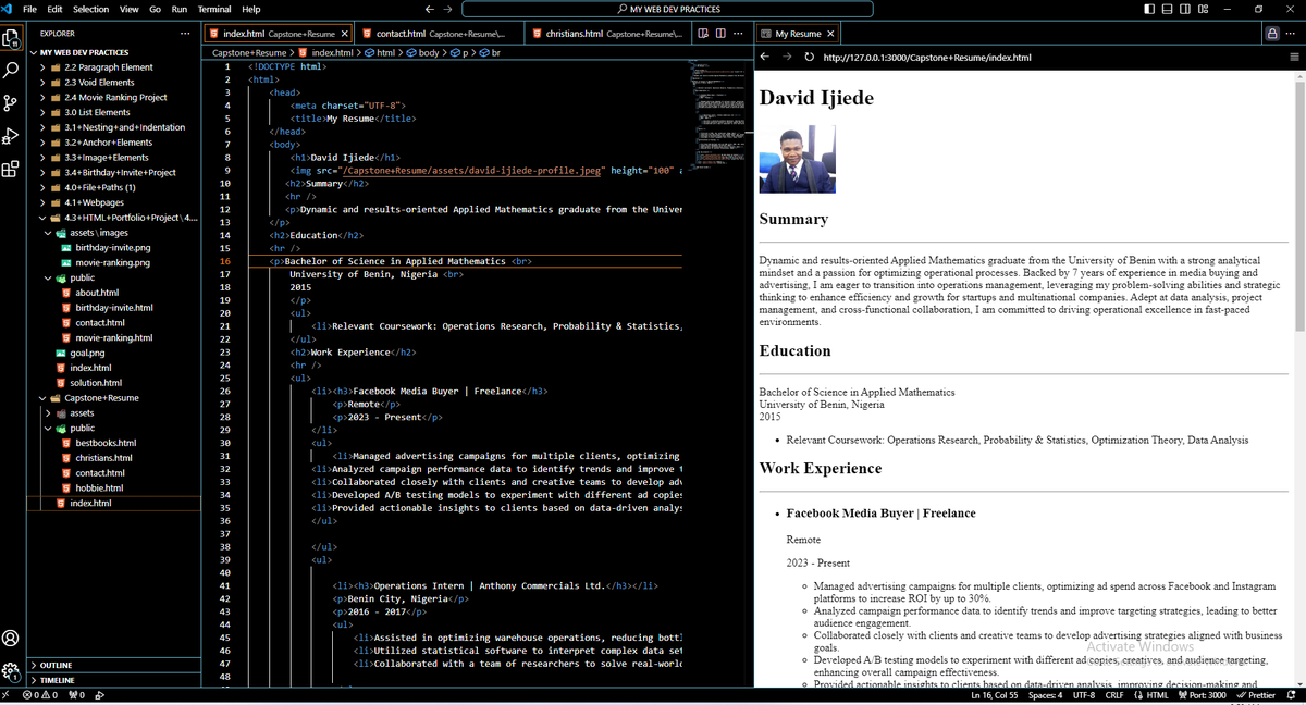 DIjiede's tweet photo. After 3+ years of designing with WordPress, I decide to upgrade my skillset by learning REAL coding with @yu_angela course on Udemy.  Full-Stack Web Developer with just ONE course. HTML, CSS, Javascript, Node, React, PostgreSQL, Web3 and DApps

Question: Do you think learning how https://t.co/99J3CWgLkA