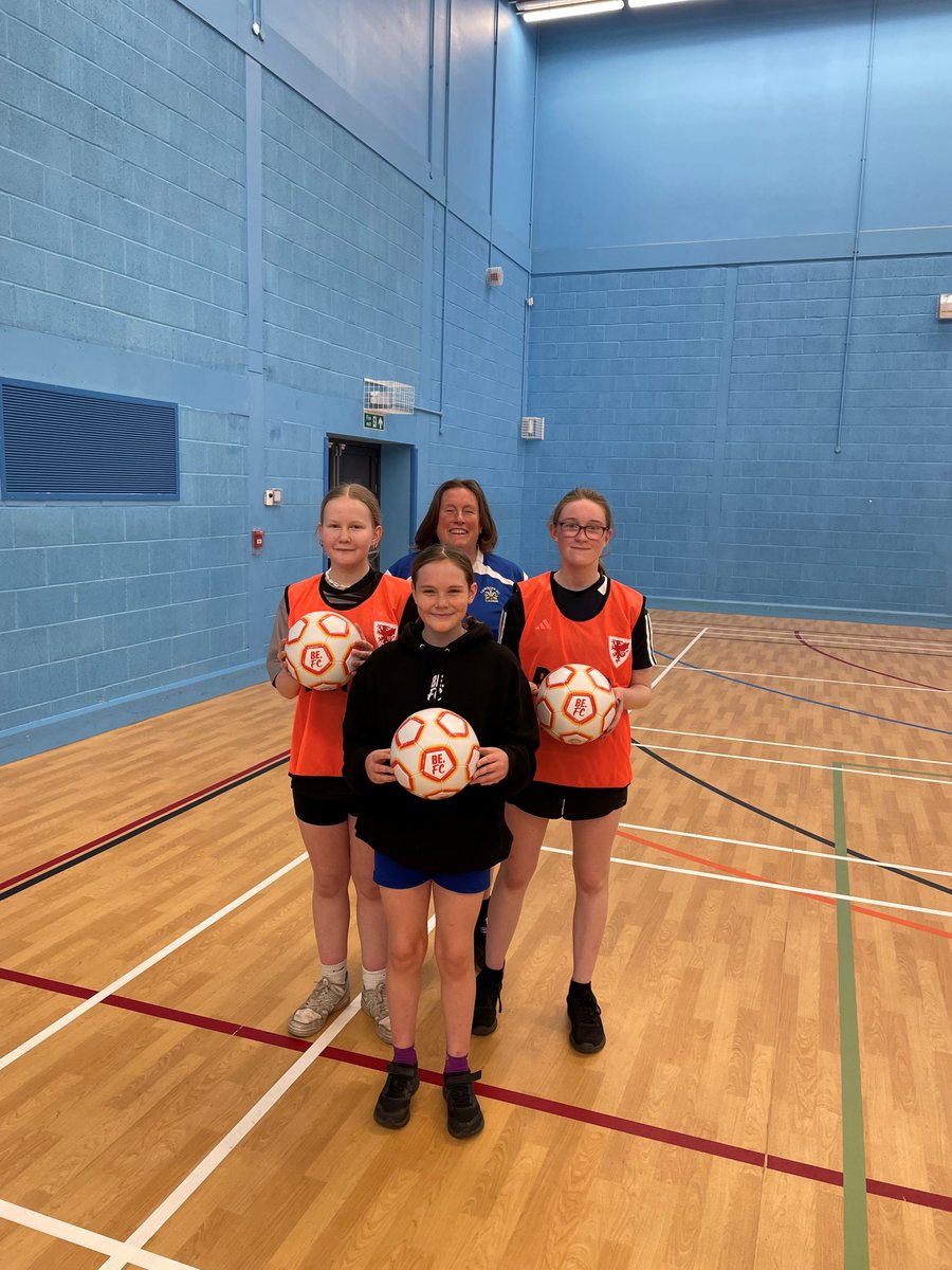 🌟 New football for girls in Pembrokeshire! 🌟

Join BE. FC for fun, no-pressure football for ages 12-16! Free sessions every other Monday at Pembrokeshire College (indoors!). Hosted by Camrose FC—everyone welcome!

📍 Pembrokeshire College, Haverfordwest
⬇️ Link to book below