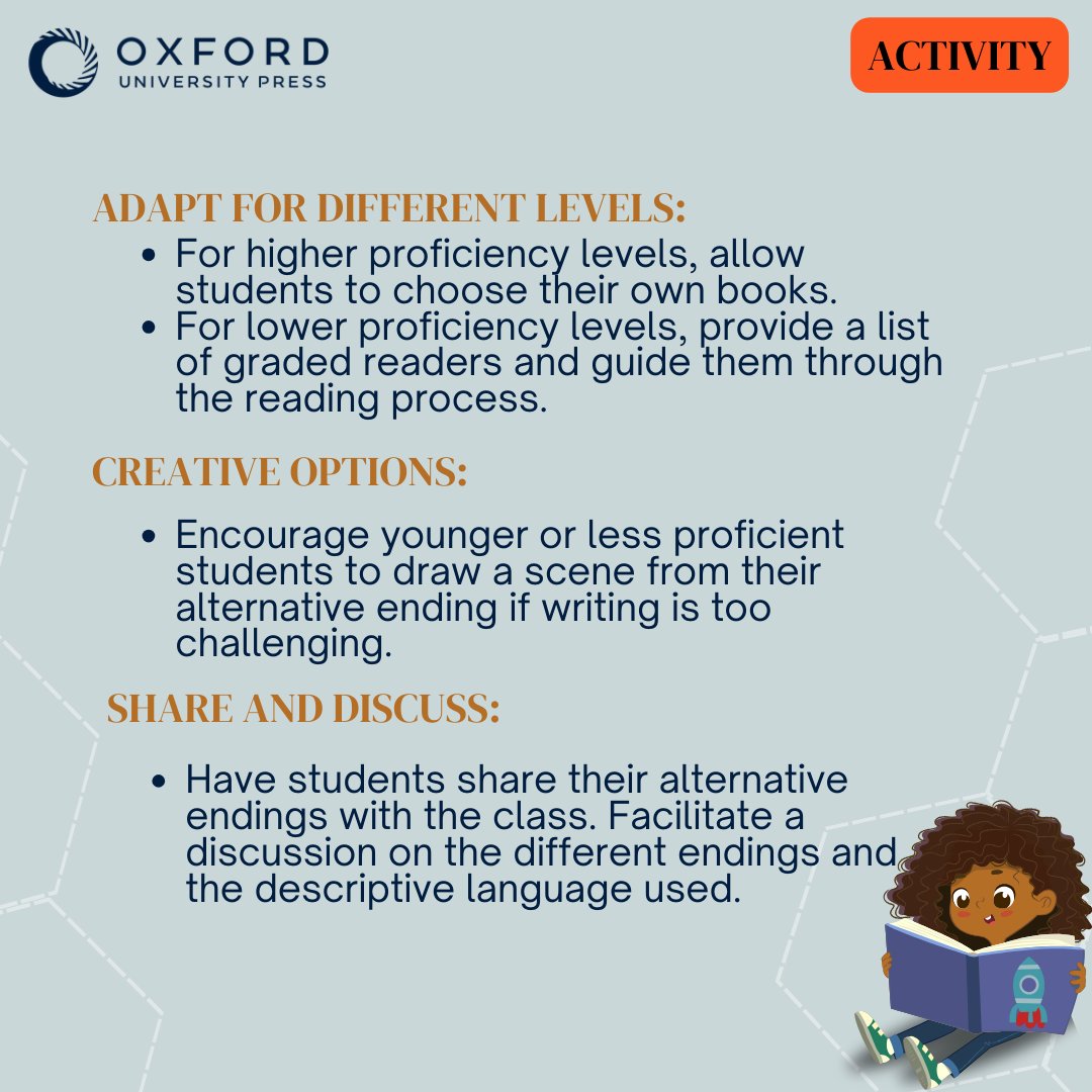 Bring your classroom to life with our latest activity designed to spark creativity and engagement in your students! 🌟

#ELT #EnglishLanguageActivity