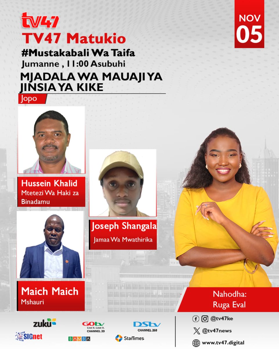 maichmaichlive's tweet photo. Join Us LIVE on TV47!
📷 Don't Miss Out! 📷
We’re going live TODAY at 11:00 AM for an insightful discussion on Femicide.
Tune in to TV47 get inspired.
📷 See you there!
#liveontv47 #tv47live #stayinformed #JoinTheDiscussion #femicideawareness #women #proment https://t.co/YI3G3krZXr