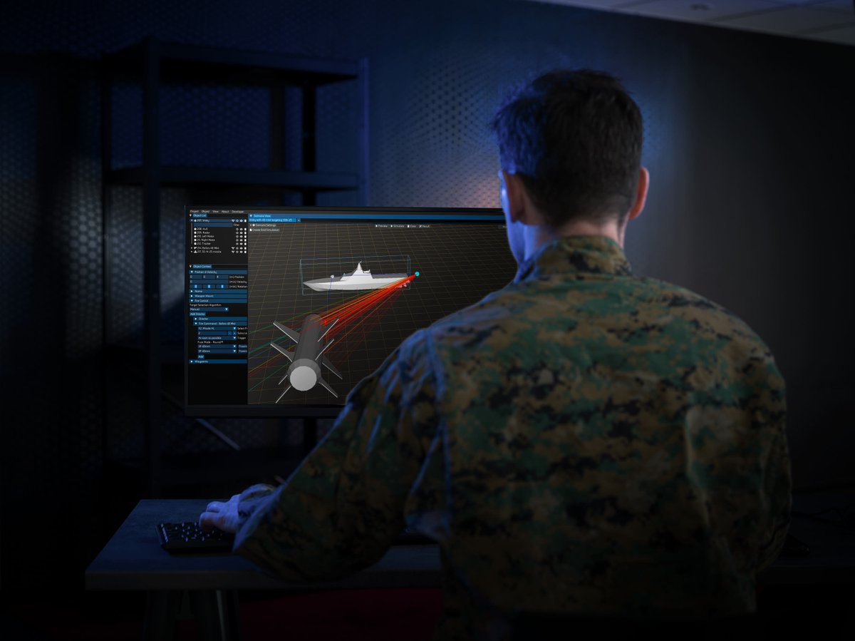 This week at <a href="/SalonEuronaval/">EURONAVAL</a>, we are debuting our new Effect #Simulation Software, GRINDSTONE.

GRINDSTONE simulates, analyzes, and assesses the effectiveness of BAE Systems Bofors weapon systems. 

See a demo in Hall 6—Stand D27 this week.

🔗 baes.co/N2Eq50TYl3T

#Euronaval
