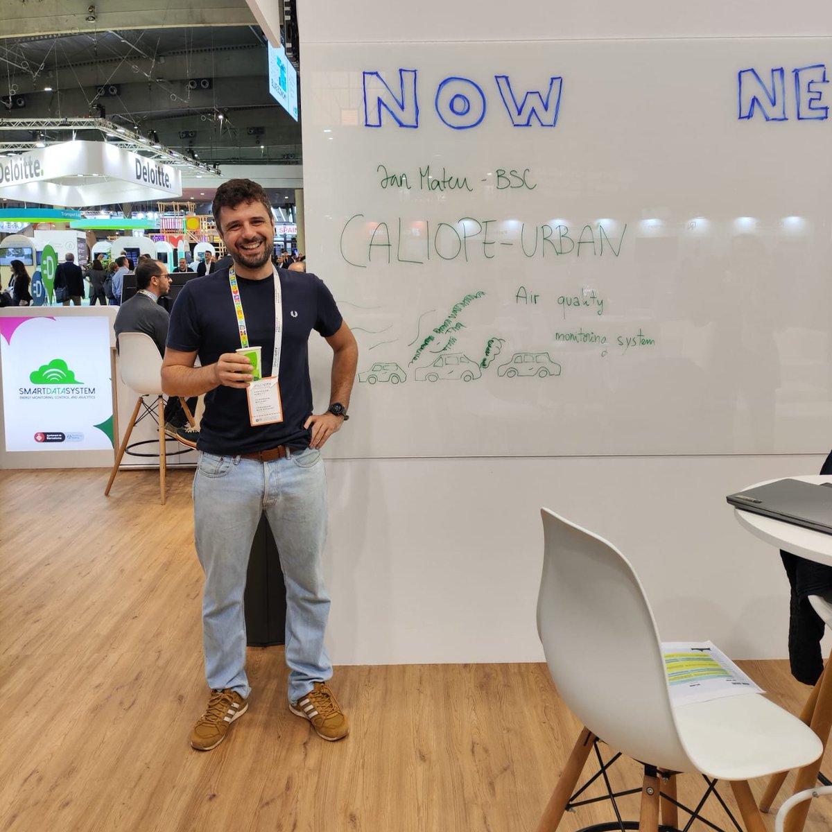 BSC-CNS (@bsc_cns) on Twitter photo 🚀Y empezamos! #SCEWC24
🔥Gran expectación en el panel "#BigData & #AI for Enhanced Urban Decision-making: Venice & Barcelona" en el que participa el investigador del BSC <a href="/eduard_qm/">Eduardo Quiñones</a>
💥El investigador <a href="/JanArmengol/">Jan Mateu Armengol</a> calienta motores para hablar de <a href="/CALIOPE_BSC/">CALIOPE</a> Urban 🚀Y empezamos! #SCEWC24
🔥Gran expectación en el panel "#BigData & #AI for Enhanced Urban Decision-making: Venice & Barcelona" en el que participa el investigador del BSC <a href="/eduard_qm/">Eduardo Quiñones</a>
💥El investigador <a href="/JanArmengol/">Jan Mateu Armengol</a> calienta motores para hablar de <a href="/CALIOPE_BSC/">CALIOPE</a> Urban