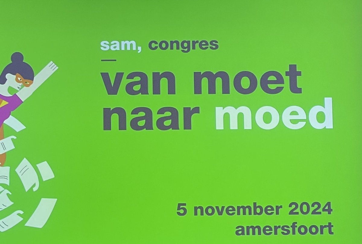 #SAM #Congres #Amersfoort. Het belooft een interessant congres te worden met boeiende #workshops.